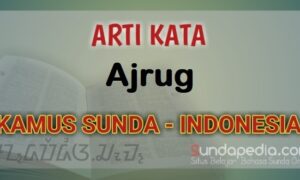 Arti Kata Ajrug dalam Kamus Bahasa Sunda online