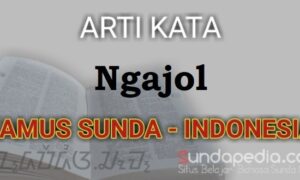 Arti kata ngajol dalam kamus bahasa Sunda